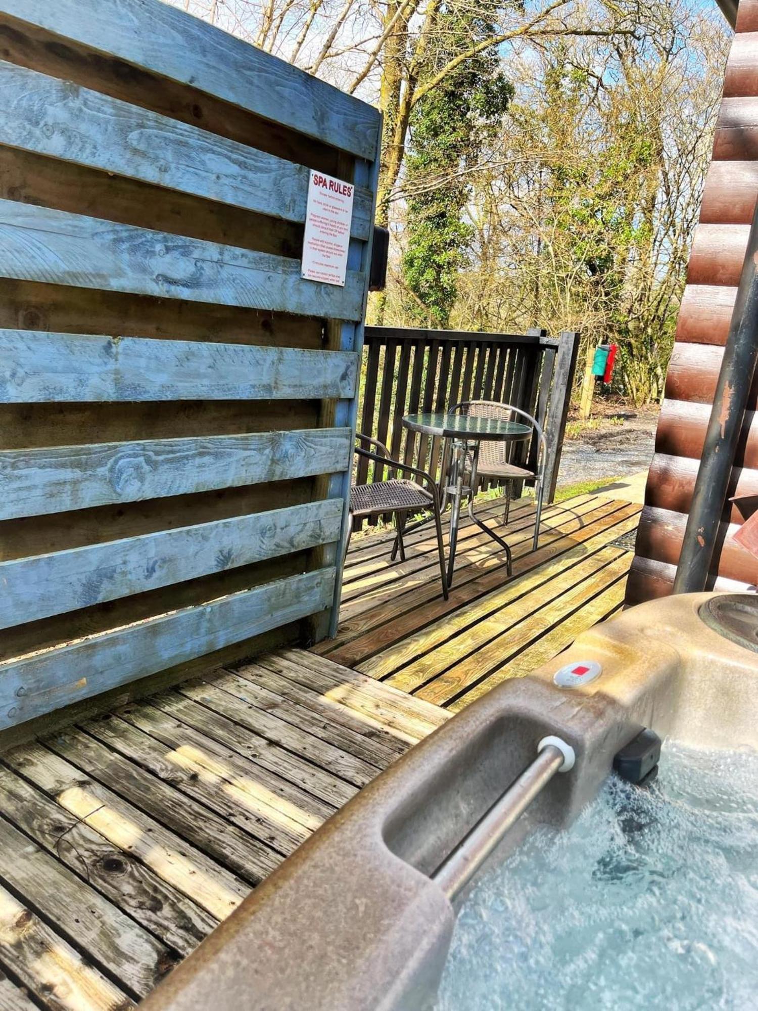 Wren 8-Hot Tub-Woodland Lodges-St Clears-Carmarthen-Tenby Zewnętrze zdjęcie